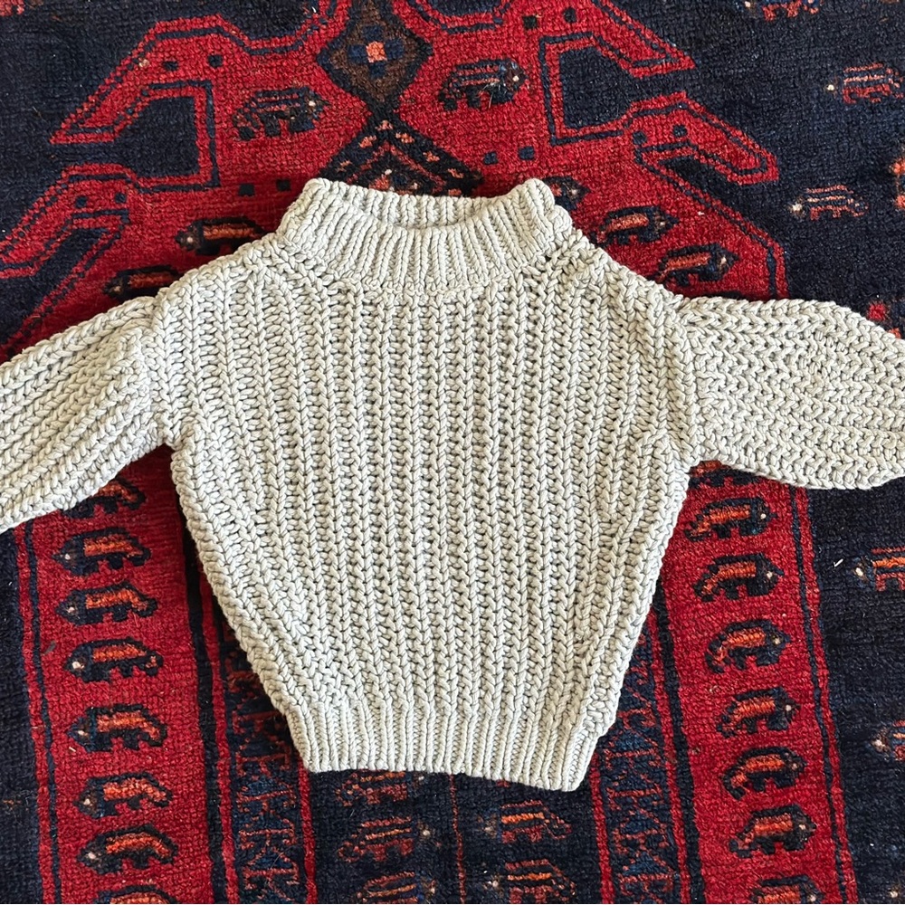 Babaa jumper no18 sweater toddler 2 light blue